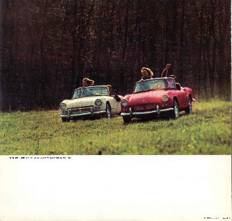 Triumph- Spitfire MK I bzw. Spitfire 4 D(Rückseite)